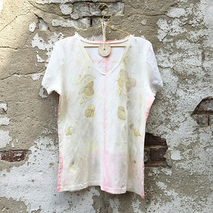 Pink Light, Eco-print teeshirt