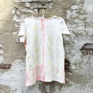 Pink Light, Eco-print teeshirt