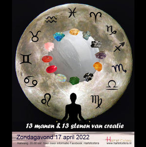 Informatie13 volle manen & 13 stenen van Creatie, 13 ceremonies op weg naar het juweel in je hart