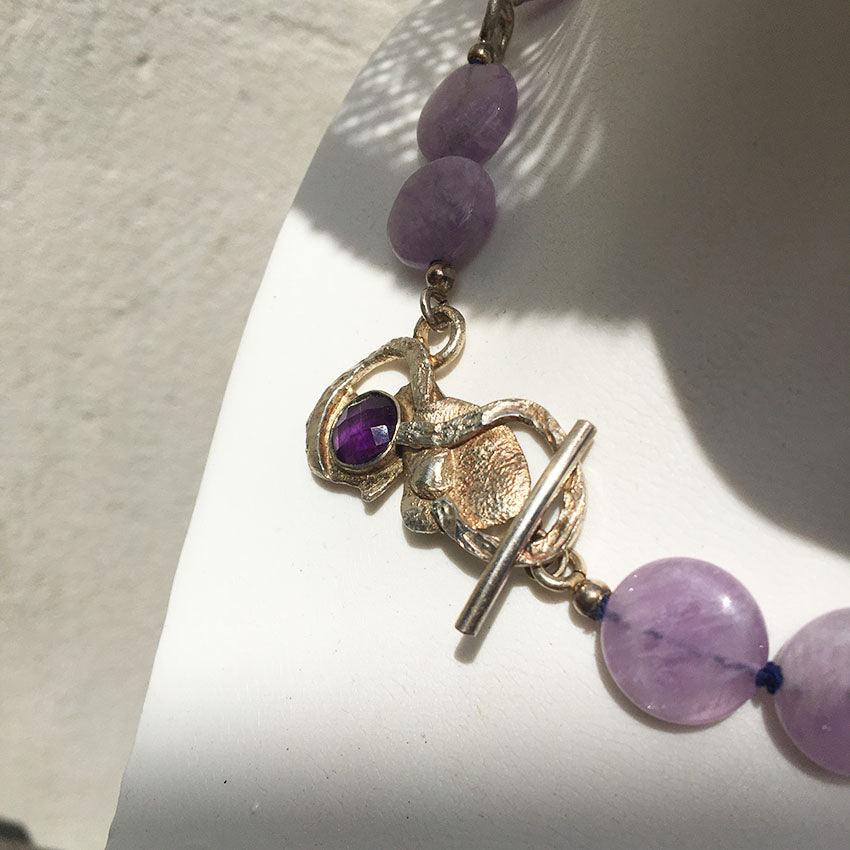 Lila | Lavendel Amethist collier