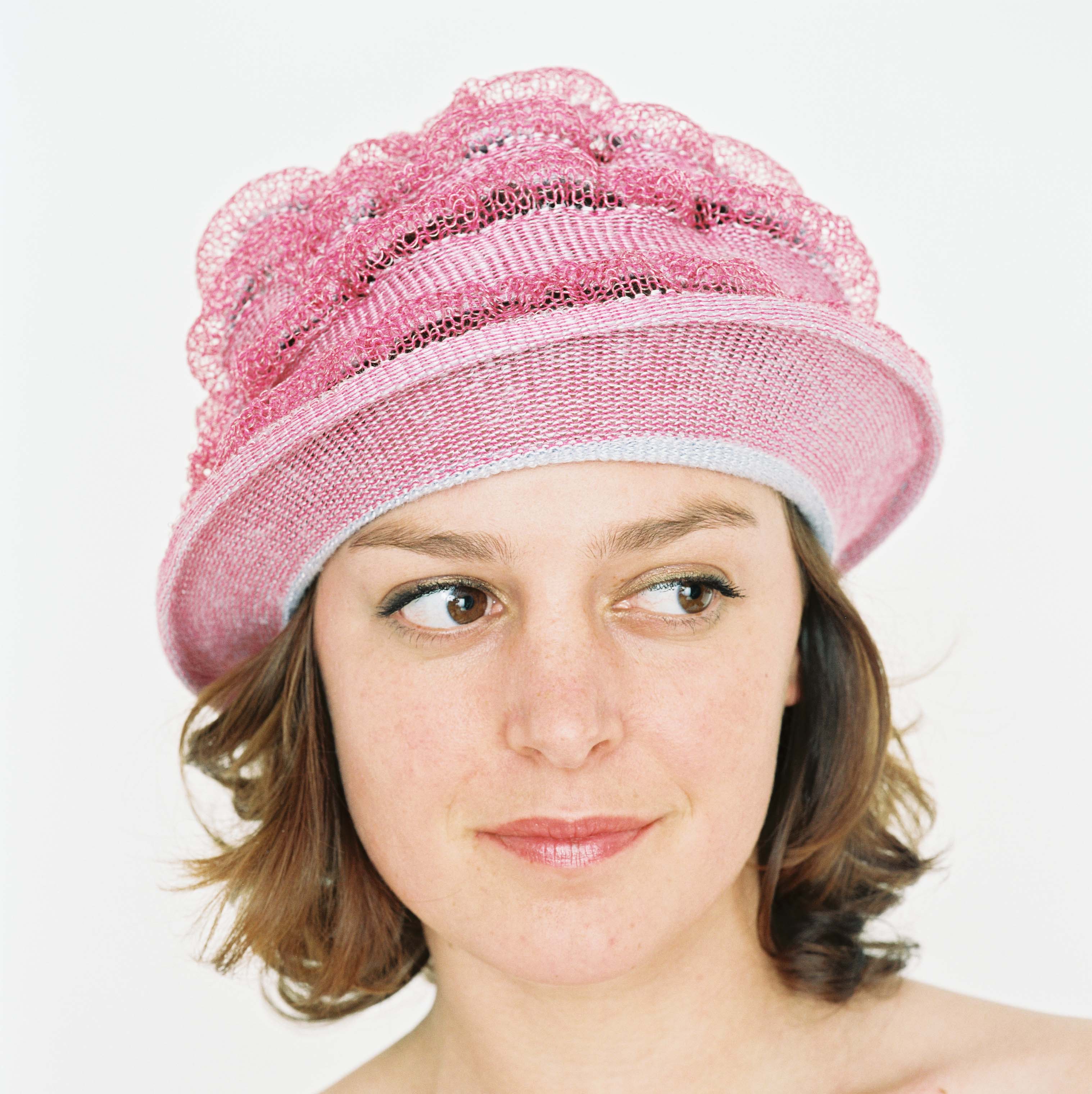 Pink, Transparante Baret / hoed