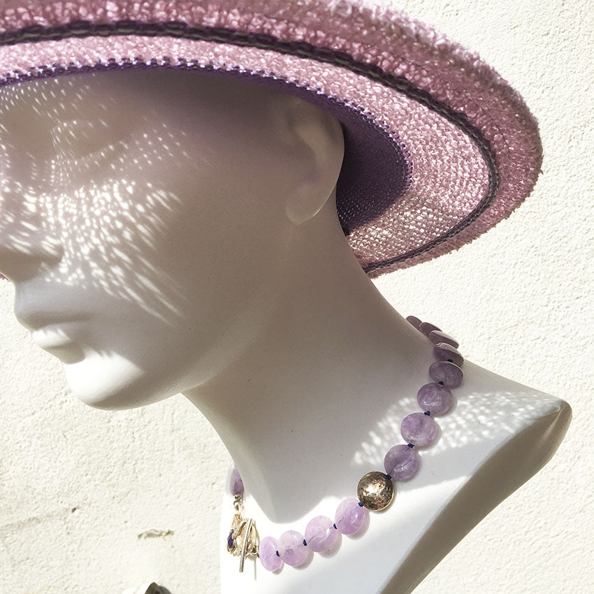Lila | Lavendel Amethist collier